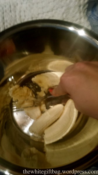 Banana Bread with Apple pieces