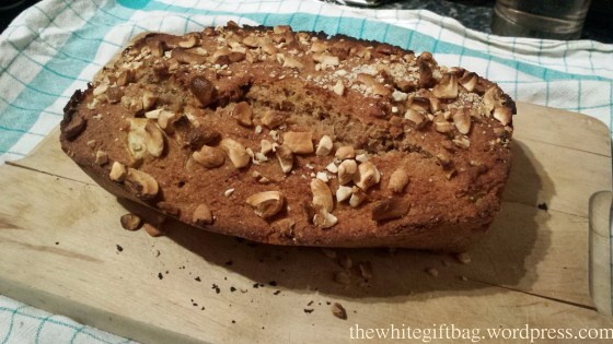Banana Bread with Apple pieces