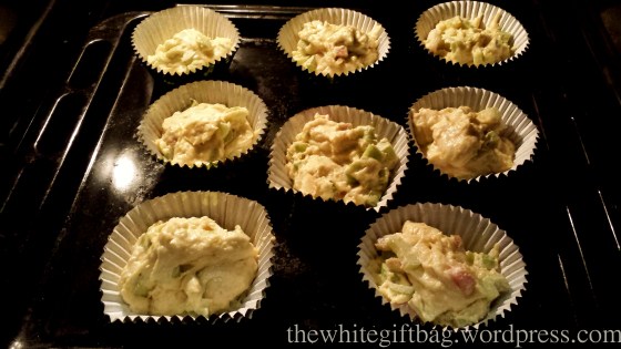 Rhubarb Muffins