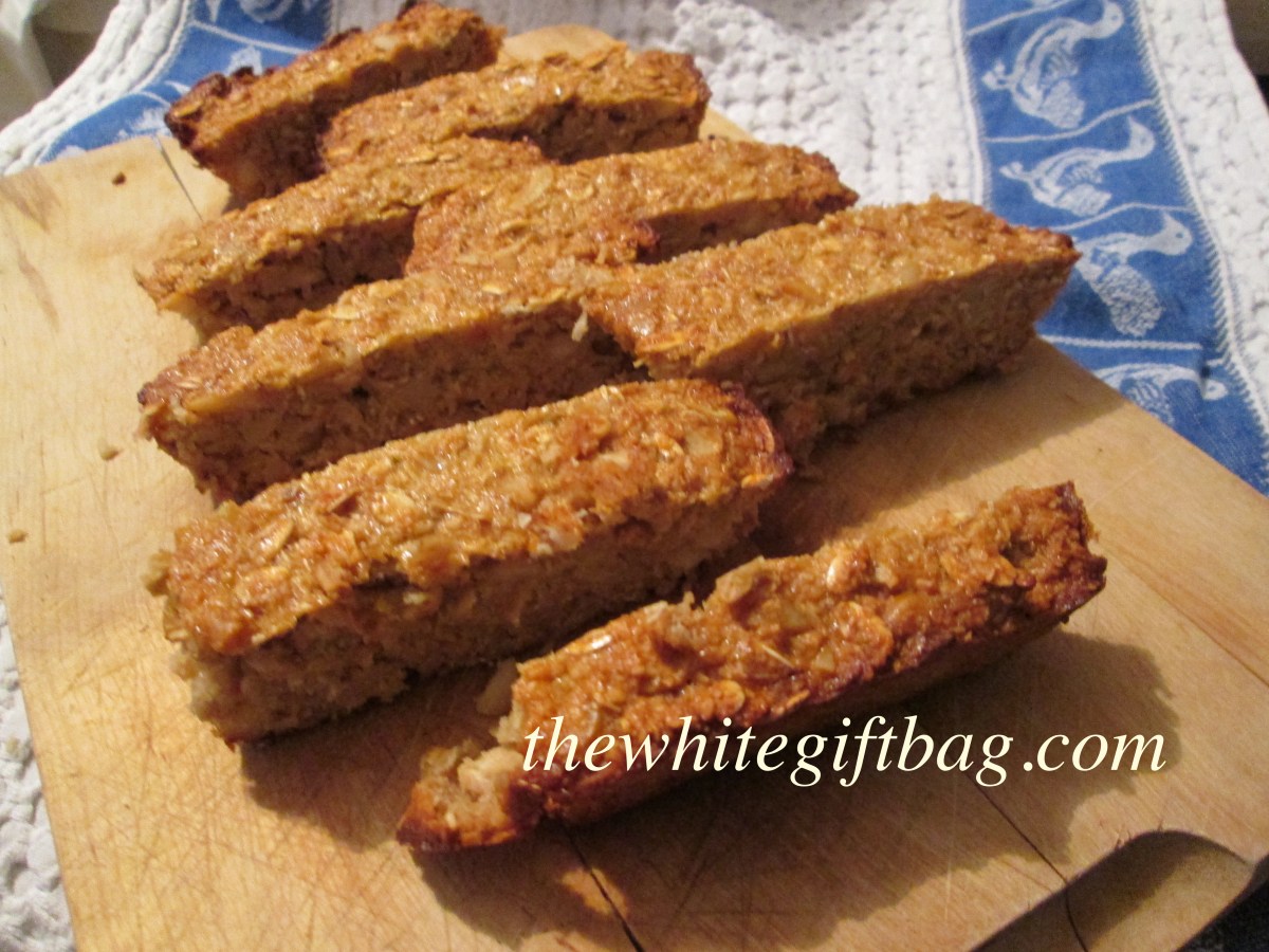 Kokos-Vanille Protein Riegel | The White Gift Bag