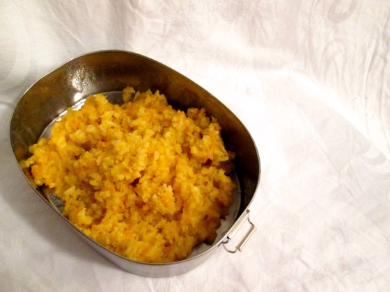 Kürbis-Pastinaken-Risotto